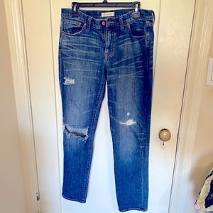 Madewell size 29 slim boy jeans